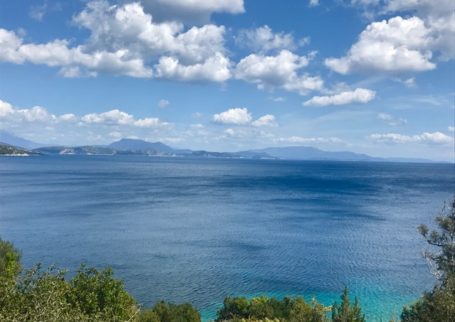 Waterfront plot in Lipsopirgos 11964sqm with 48m face to the sea